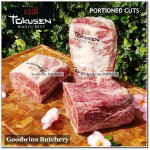 Beef Blade OYSTER BLADE WAGYU TOKUSEN marbling <=5 daging sapi SAMPIL KECIL aged whole cut CHILLED +/- 2.5kg (price/kg)